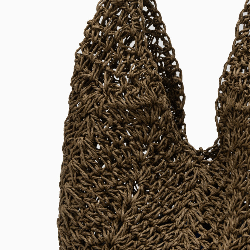 Corriza Raya Straw Sling Shoulder Bag - Image 2